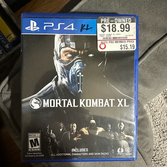 Mortal Kombat XL - PS4 Video Game - Picture 1 of 2